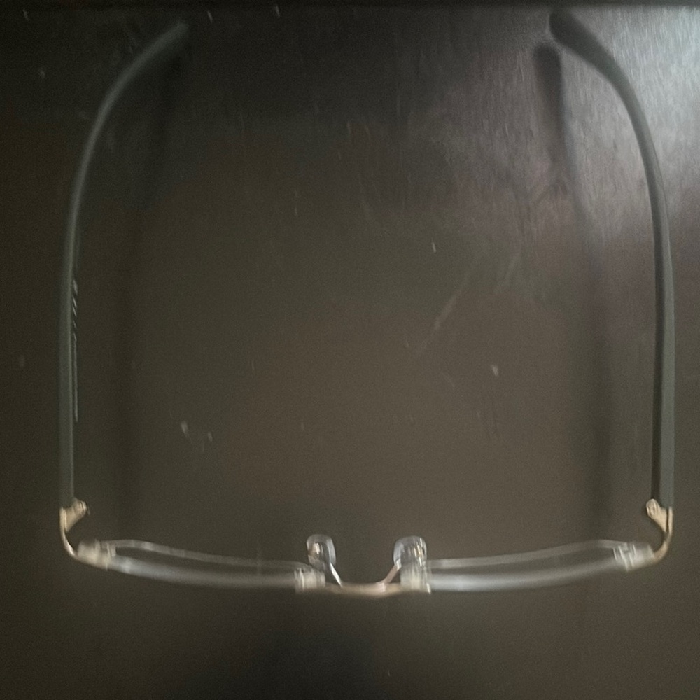 A/X Armani Exchange Black and Transparent Glasses